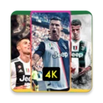 ronaldo wallpapers android application logo